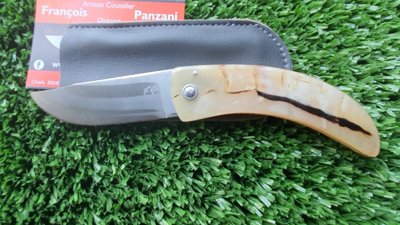 Francois Panzani - un couteau traditionnel corse le 