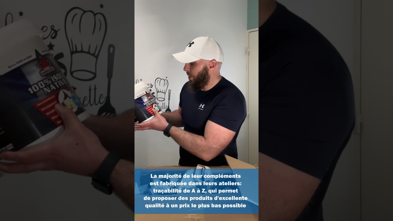 J'analyse la WHEY isolat native de KRC NUTRITION