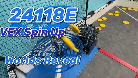 24118E VEX Spin Up Worlds Robot Reveal
