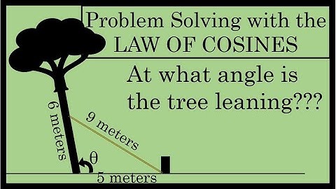 Problem Solving With the Law of Cosines - A Trigonometry Word Problem