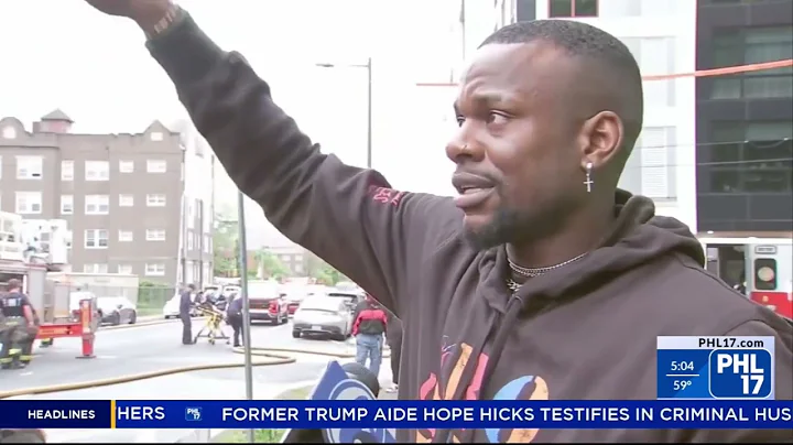 Dozens of Residents Displaced after Apartment Building Fire in West Philadelphia