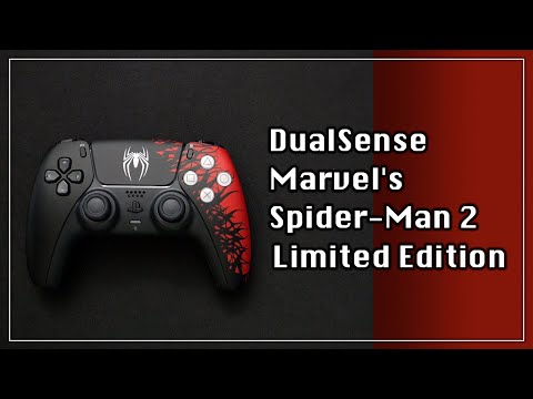 PS5】DualSense スパイダーマン2 特別デザインの開封とレビュー