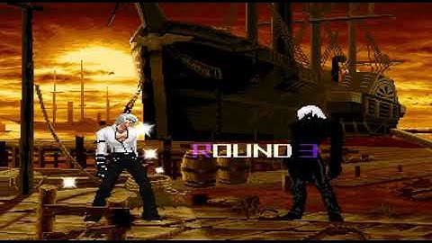 KOF MUGEN Final Black Nao Vs Element Team element-i o.element Kyo n.op Element Iori op Element Kyo