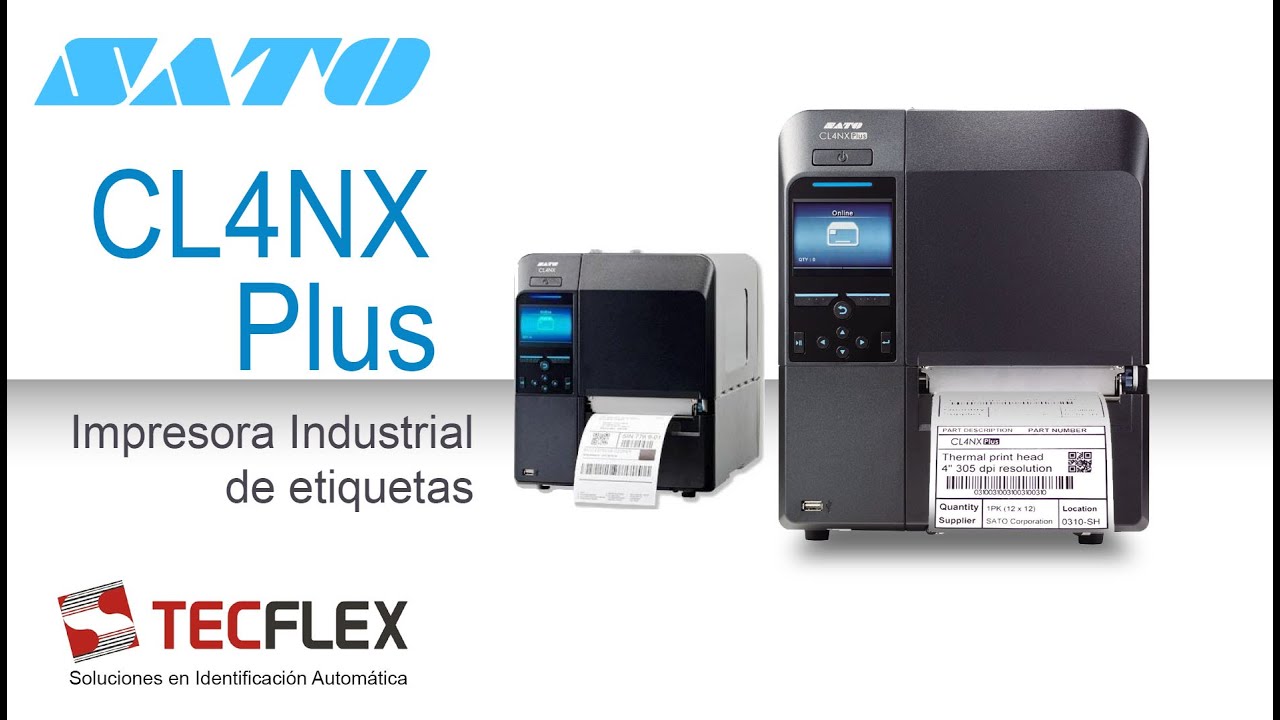 IMPRESORA INDUSTRIAL DE ETIQUETAS | CL4NX PLUS | SATO