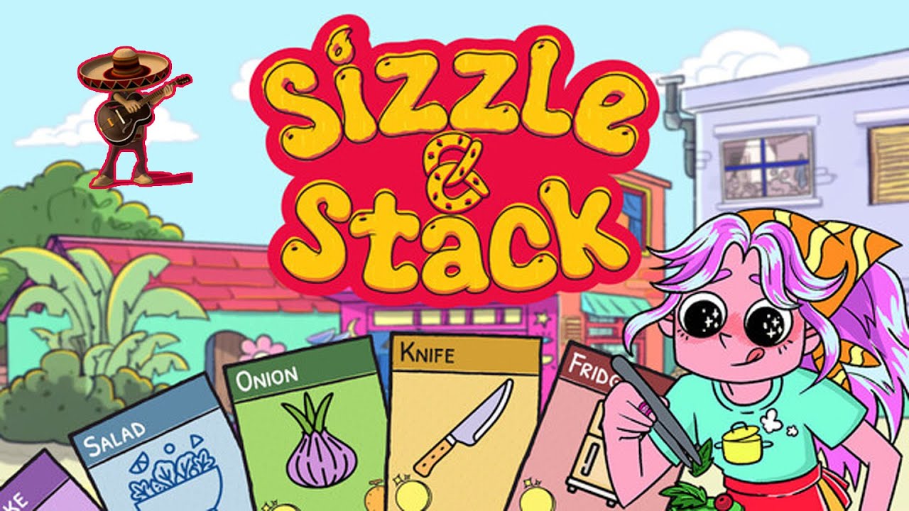 Sizzle & Stack GESTION DE CARTAS, SIMULADOR DE COCINA INTERESANTE Pc