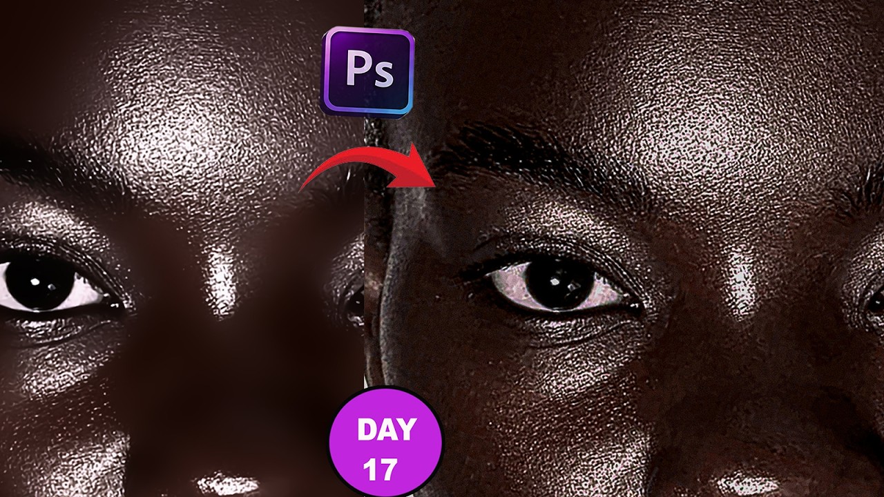 Как создать реалистичную текстуру кожи в Photoshop | Секреты высококачественной ретуши