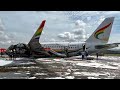 Airbus A319 skids off runway