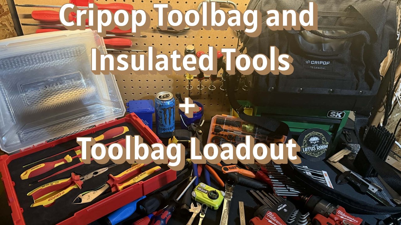Tool Check 24, Criop Tool Bag and Insulated Tool Kit + Toolbag Loadout