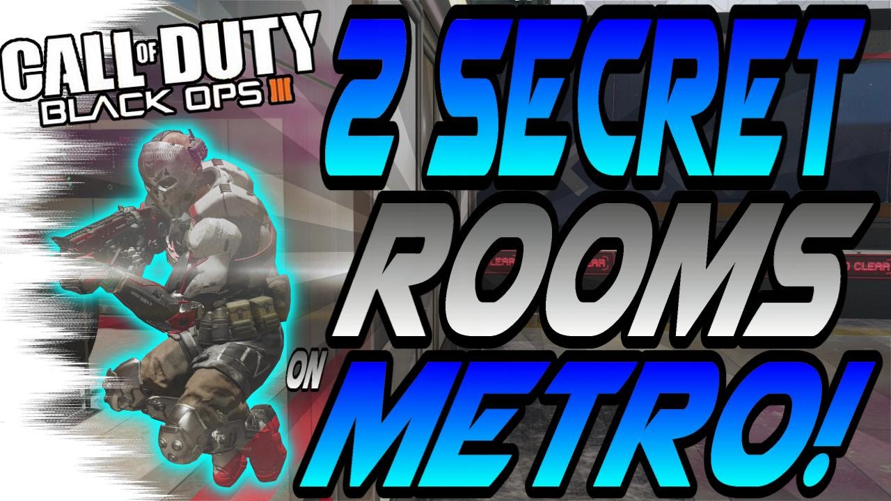 *NEW* 2 SECRET ROOMS on METRO! - Easy Wallbreach Glitches! (Black Ops 3 Glitch)