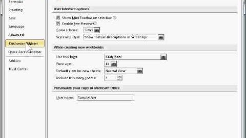 Change the Direction of the Enter Key - Excel 2010