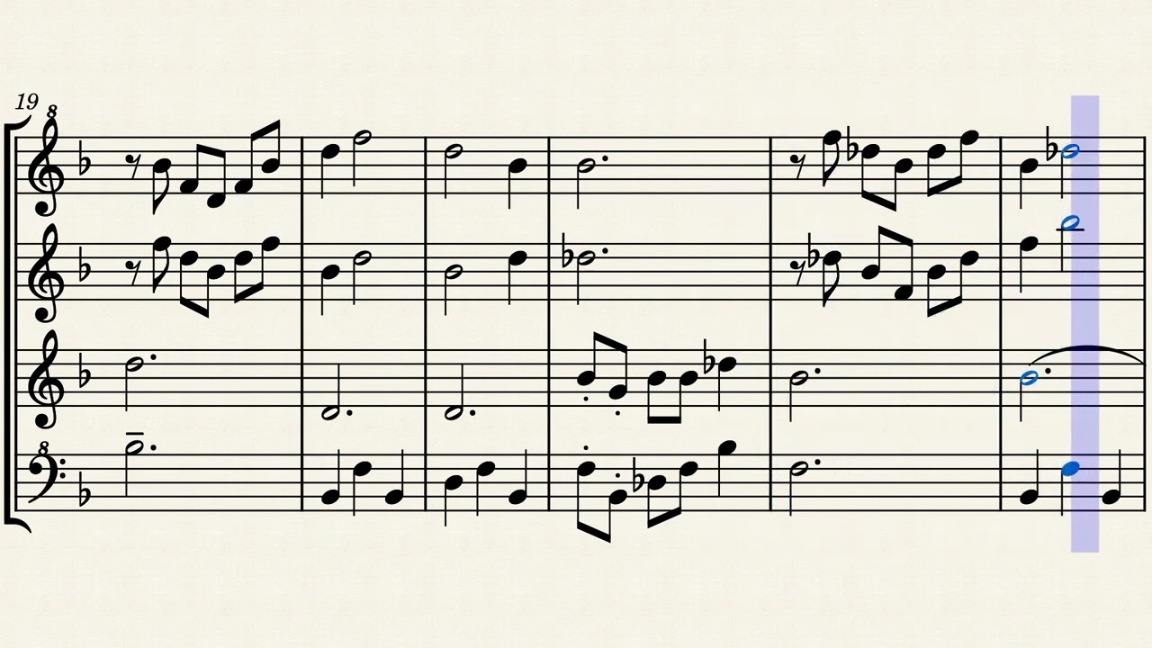 The Flower Duet SATB Recorder Quartet by Léo Delibes