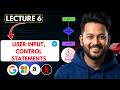 Lecture 6: User Input + If-Else + Loops (Everything Explained Clearly) | Genie Ashwani