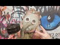 Lithuanian soviet russian military gas mask pdf hose nose unboxing show  tell 