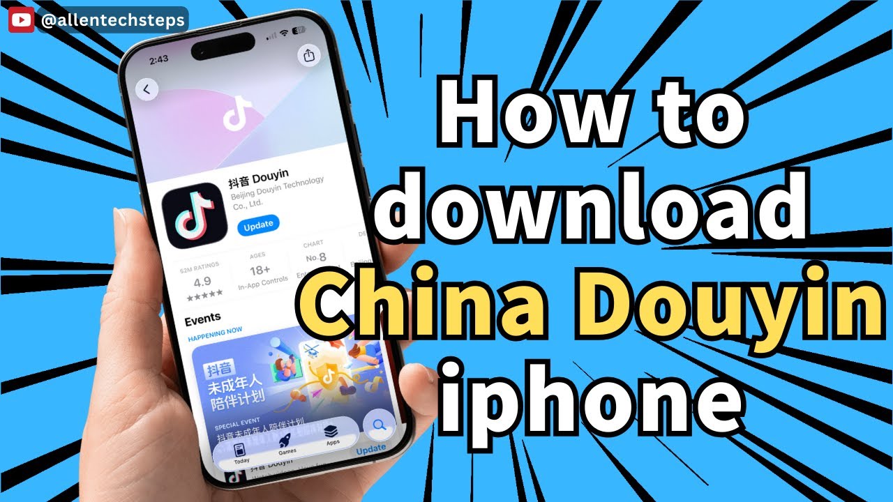 How to download China Douyin on iPhone