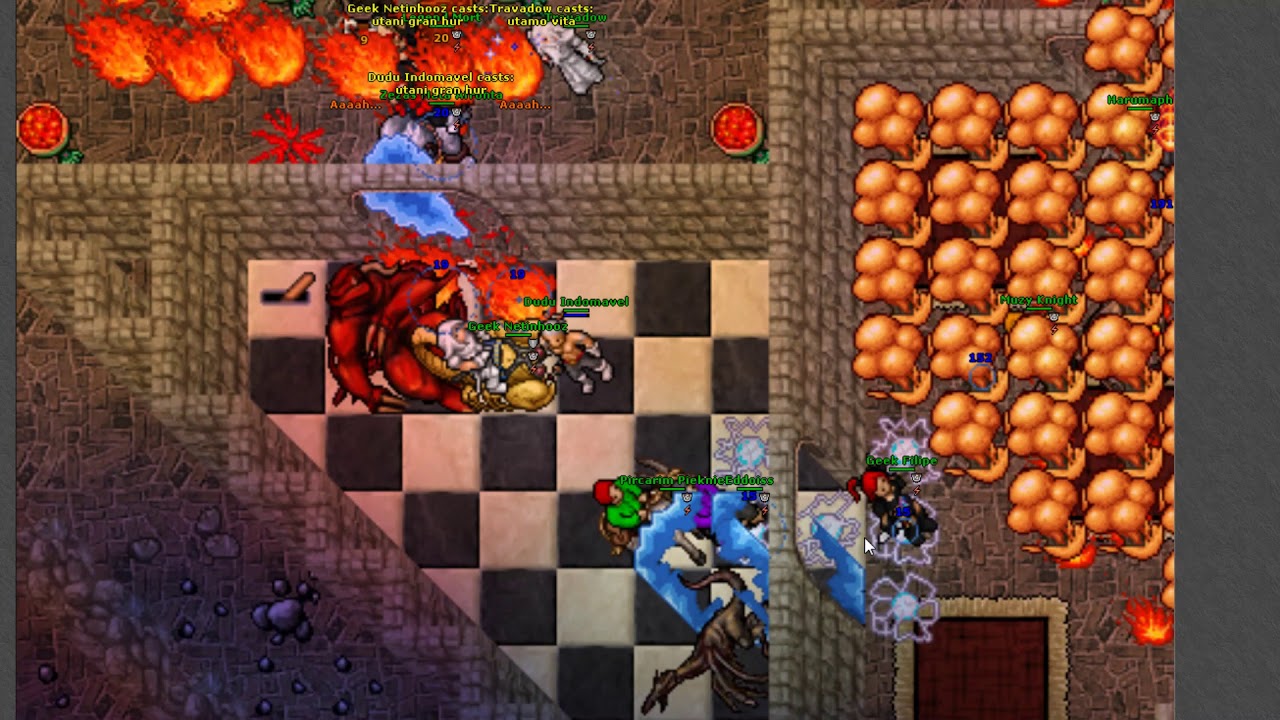 Tibia Macabra 244 PELEGO ANTES DE ENTRAR E GANHAR O FERUMBRAS HAT