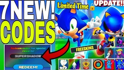 New OP✅ Secret Codes for Sonic Speed Simulator 2025! 🔥 All Working (Roblox Codes)