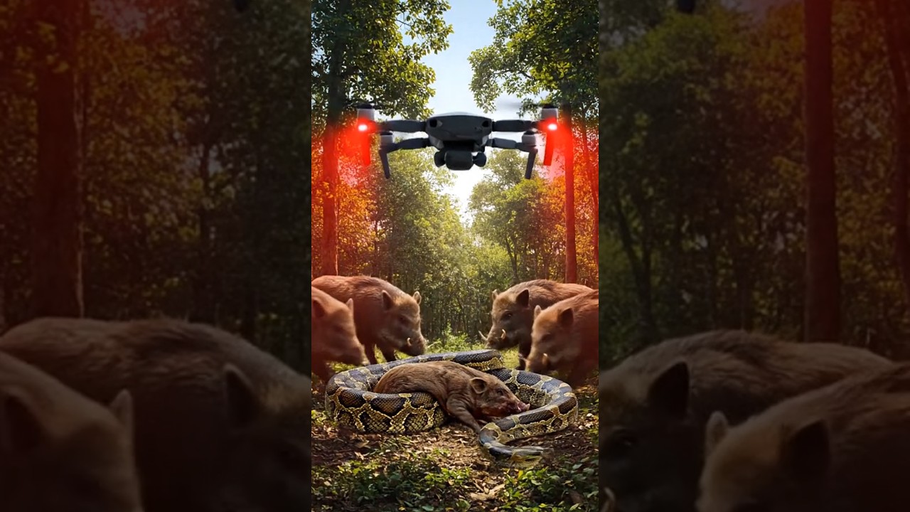 The future of wildlife rescue is here! 🤯🤖🐗🐍 