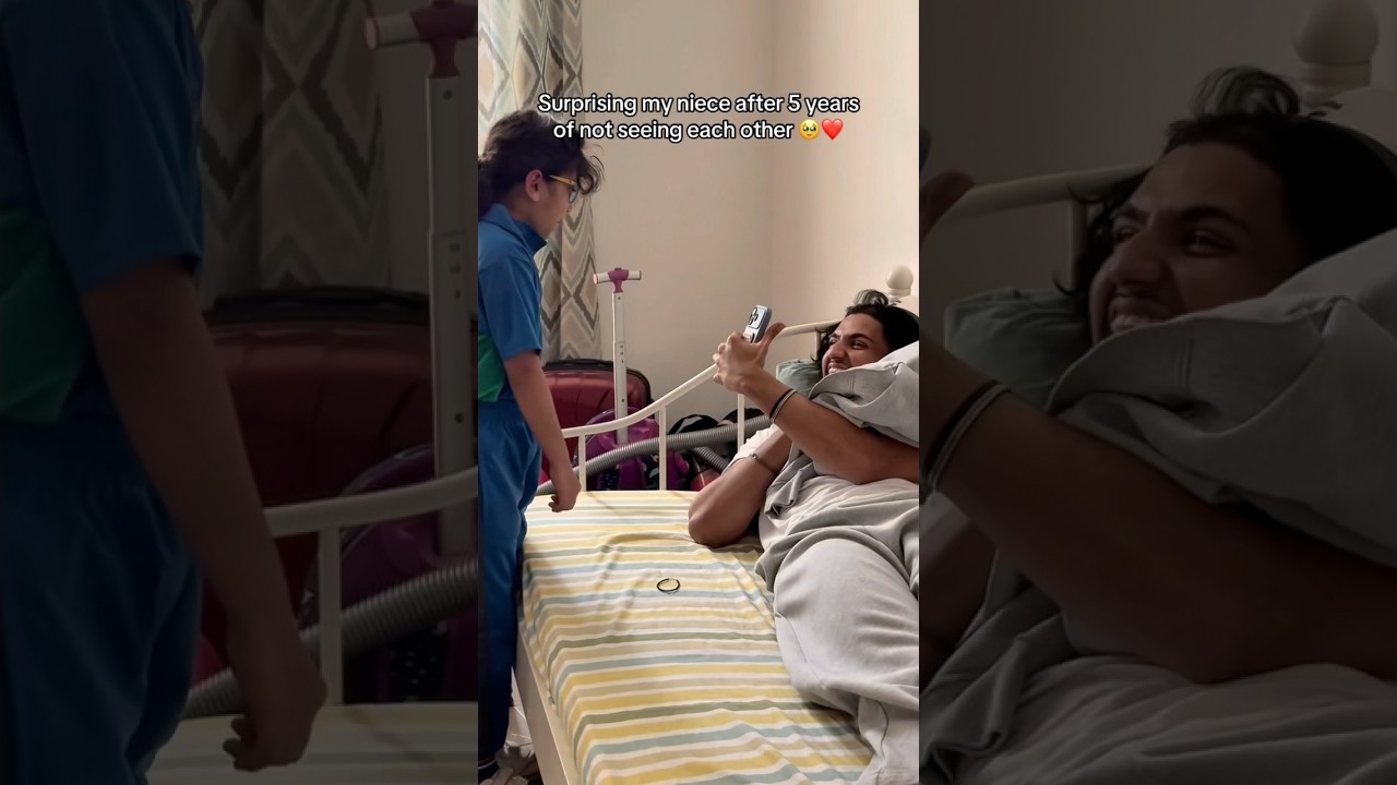 Surprising my NIECE after 5 YEARS of not seeing each other 😭❤️ 