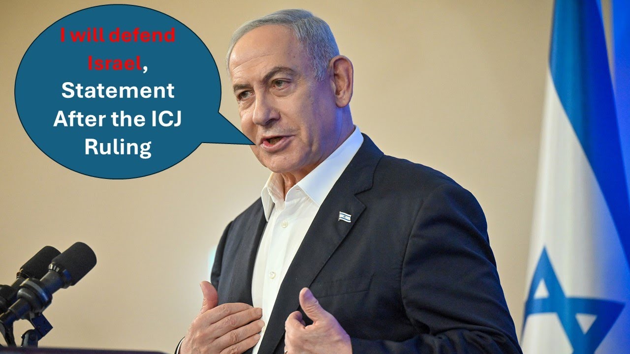 BENJAMIN NETANYAHU'S OFFICIAL STATEMENT ON ICJ RULING ON CASE AGAINST ...