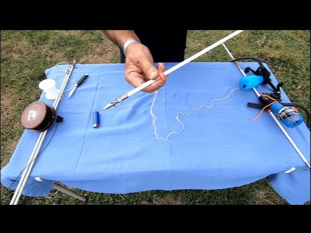 Bowfishing KNOT on AMS Everglide slide (HOW TO) 