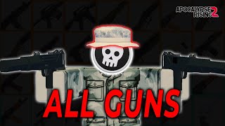 I Got A Kill with EVERY GUN In Apocalypse rising 2 (Part 1)