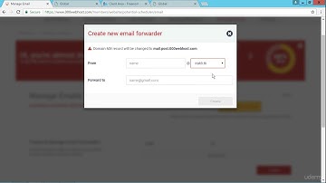 How To Get a Web Domain and Unlimited Hosting for Free-Creat Email Account Part 5