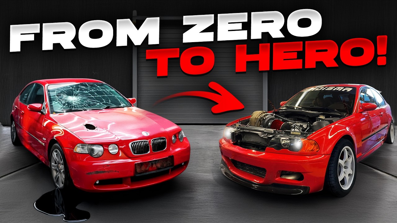 Turning the UGLIEST BMW EVER into a 600HP AWD SHOWSTOPPER! - Crazy E46 M3 Compact build