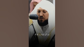 تلاوة من القرآن الكريم بصوت الشيخ ماهر المعيقلي | سورة الإسراء من آية ٧٩ إلى آية ٨١ | تلاوة رائعة