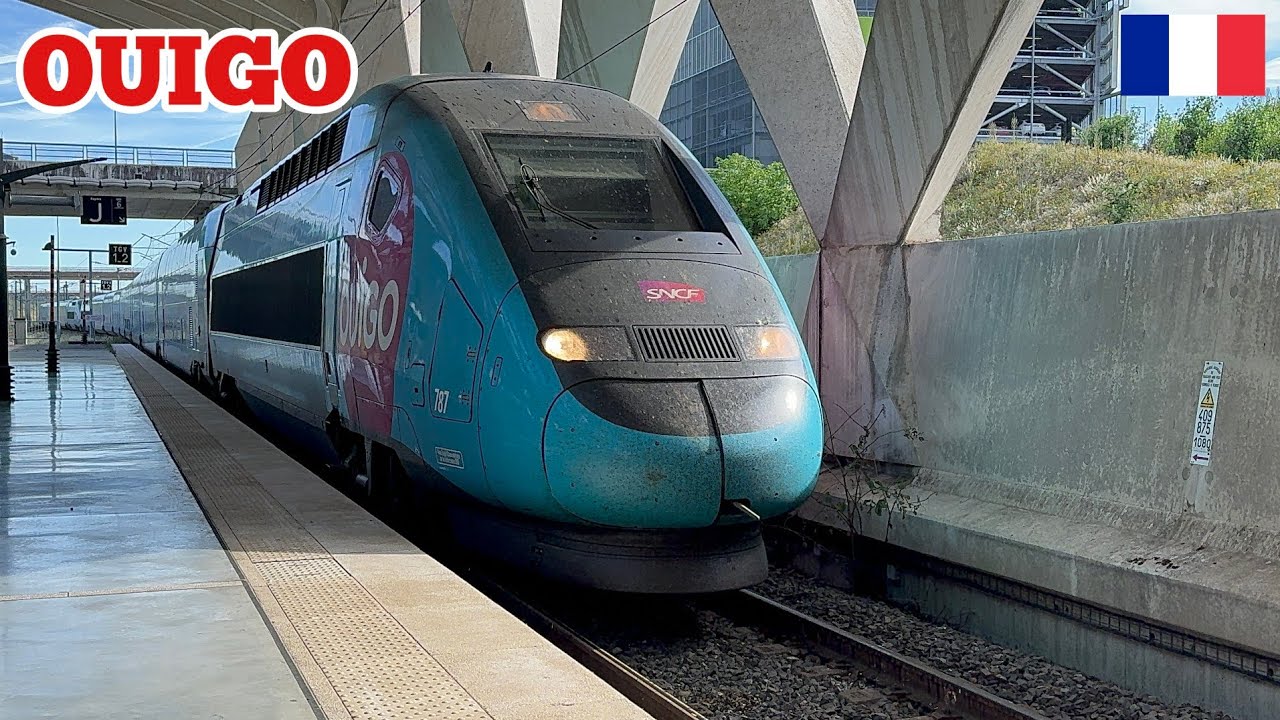 Voyager en OUIGO de Lyon Saint Exupéry TGV à Marne-la-Vallée Chessy TGV