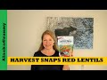 Harvest Snaps Red Lentil Tomato Basil Snack Crisps - Healthy Lentils Snacks