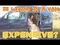 How much does living in a VAN cost? My monthly expenses