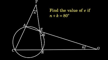 Find the value of x | Circle Geometry