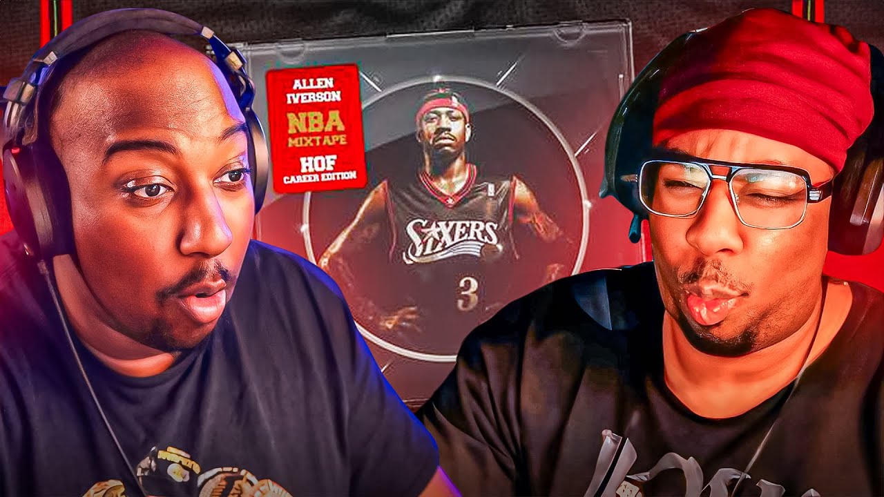 My Brother’s Reaction to Allen Iverson’s Ultimate Mixtape! | NBA Icon Moments!