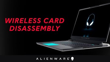 How to replace the wireless card on the Alienware x15 R1/Alienware x15 R2