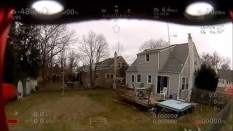 EZ Wifibroadcast DIY 720P HD FPV with DAL180, First flight from inside house.