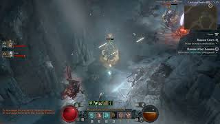 Celebrity 🔥 Barbarian Dual-Wield Clears Rimescar Dungeon | Diablo 4 Gameplay Wealth