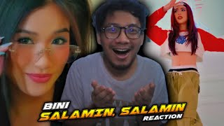 BINI | 'Salamin, Salamin' Official Music Video | REACTION