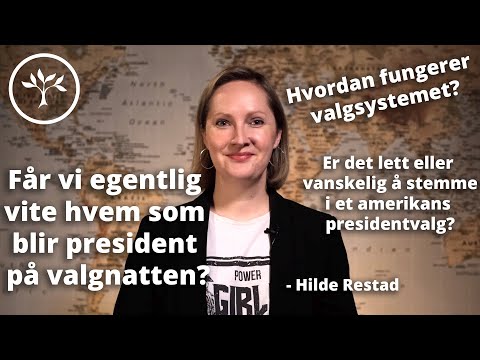 Får egentlig USA ny president i 2020? Slik fungerer valgsystemet