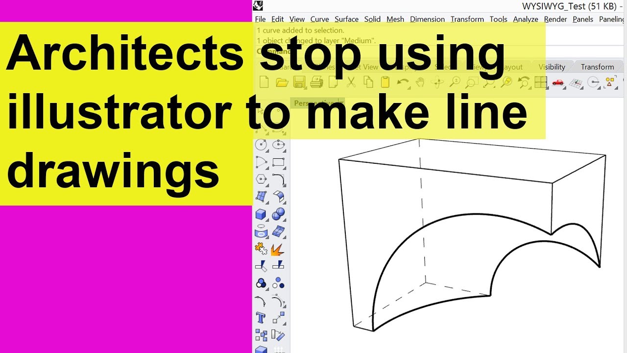 Rhino 3D - Architects Stop using Illustrator