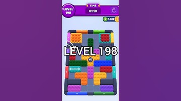 Color Block Jam 198.  #gaming #gamewalkthrough #gametips