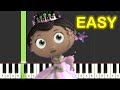 Super why  i love to spell piano tutorial