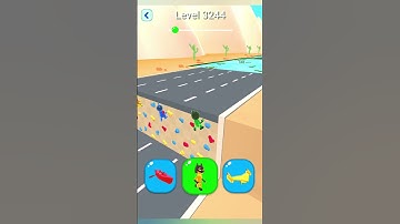 Shape shifting2 game level #3244    hyper casual game #shapeshifting  #gameplay #gaming #shortvideo