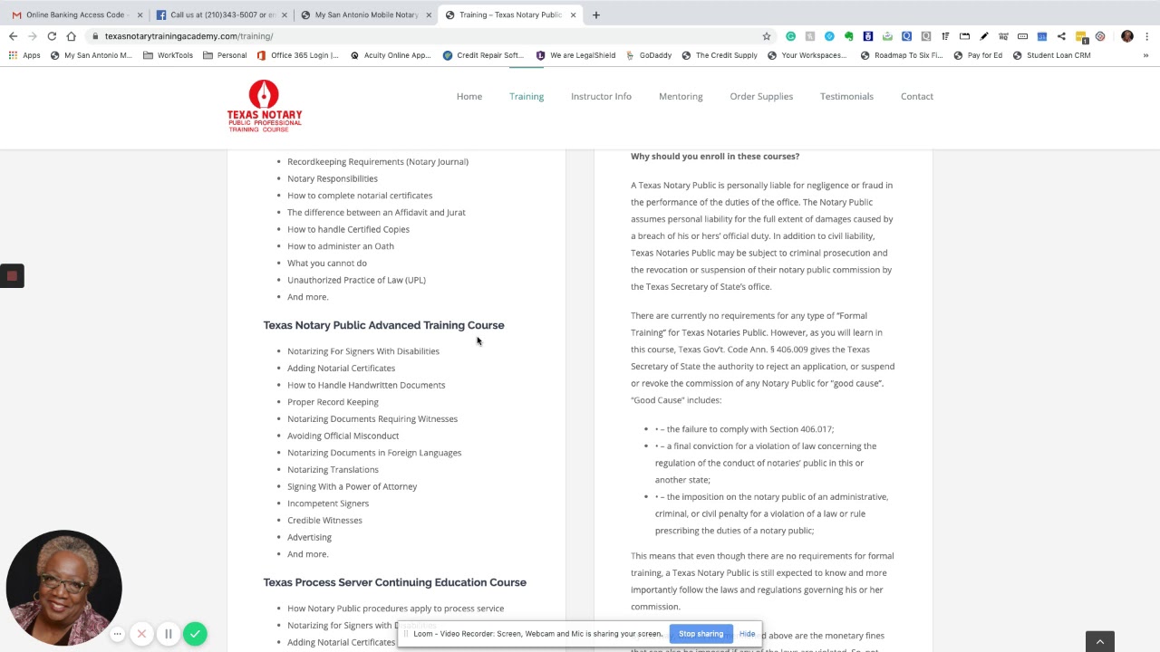 Texas Notary Public Training Academy Texas Notary Public Training