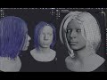 Create realtime hair easy for unreal engine