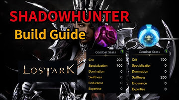 LOSTARK SHADOWHUNTER Builds Guide 【EngravingClassBonus】Demonic Impulse and Perfect Suppression(Raid)