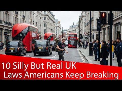 Video 10 Silly But Real UK Laws Americans Keep Breaking