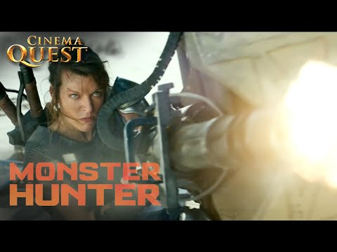 Monster Hunter Taking On The Diablos Ft Milla Jovovich Cinema Quest