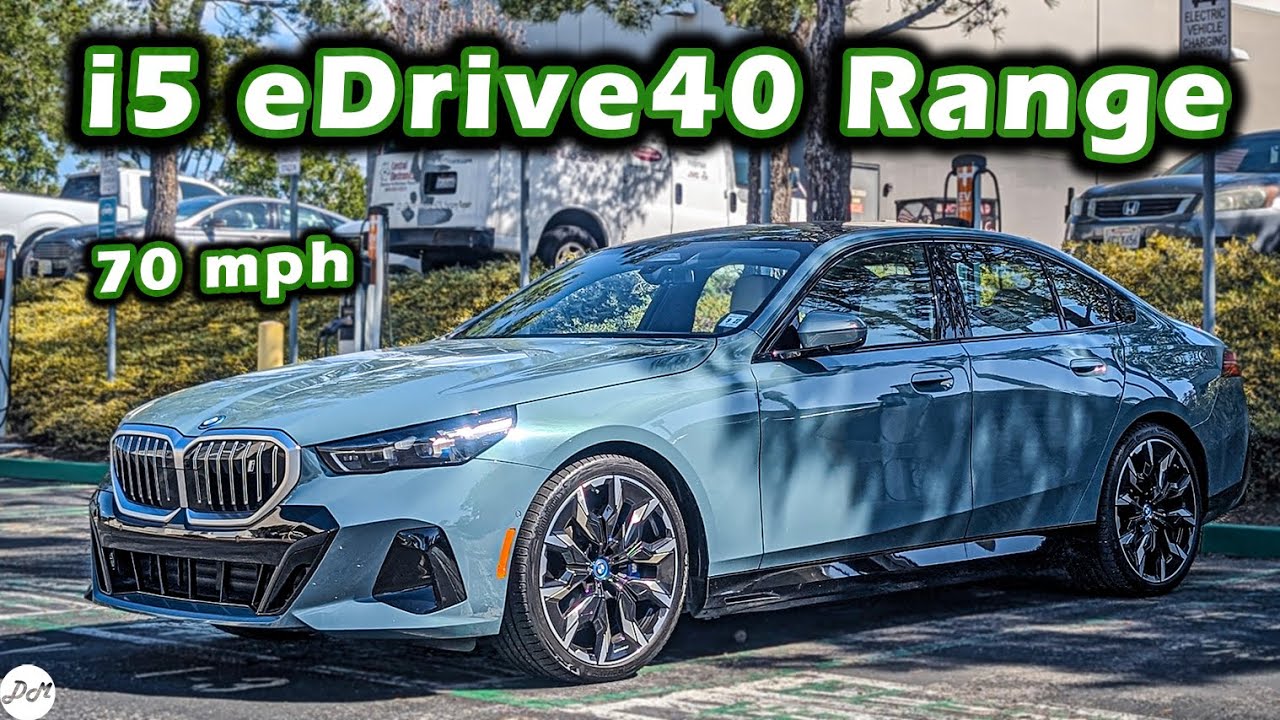 2024 BMW i5 eDrive40 – MPG Test | Real-world Highway Range & Efficiency ...
