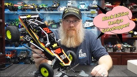 Tamiya Grasshopper Black Edition - quick build and chat