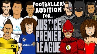 👊FOOTBALLERS AUDITION for JUSTICE LEAGUE!👊 (Parody)